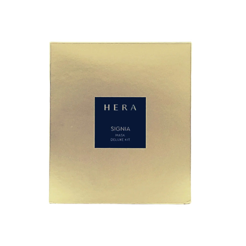 [K-beauty] Hera SIGNIA Mask Deluxe Kit (Gold foil Mask 30ml* 3 sheets)