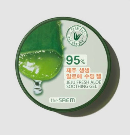 [K-beauty] the SAEM 99% JEJU FRESH ALOE SOOTHING GEL