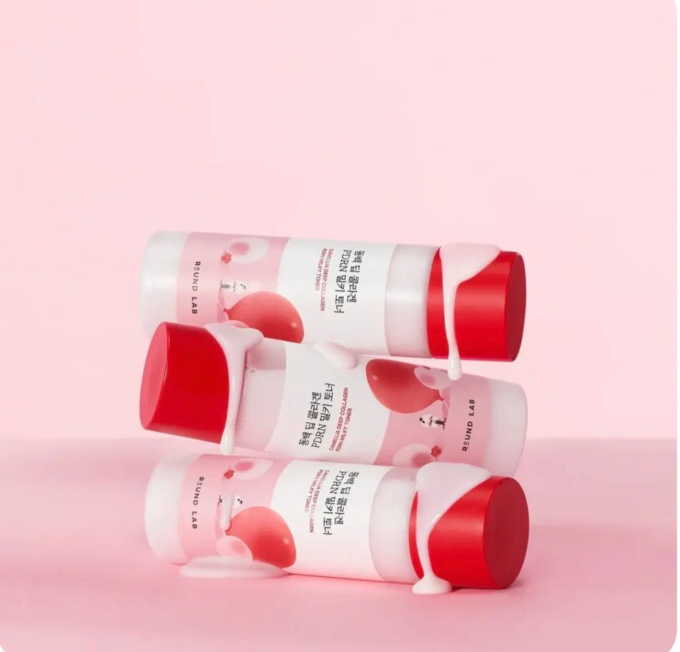 [K-beauty] Round LAB Camellia DEEP COLLAGEN PDRN Milky Toner 150ml