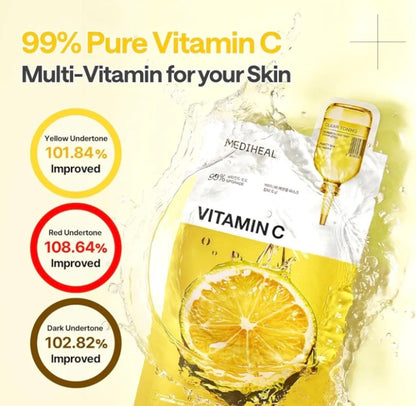 [K-beauty] Medheal Vitamin C Essential Mask_Blemish (10sheets)