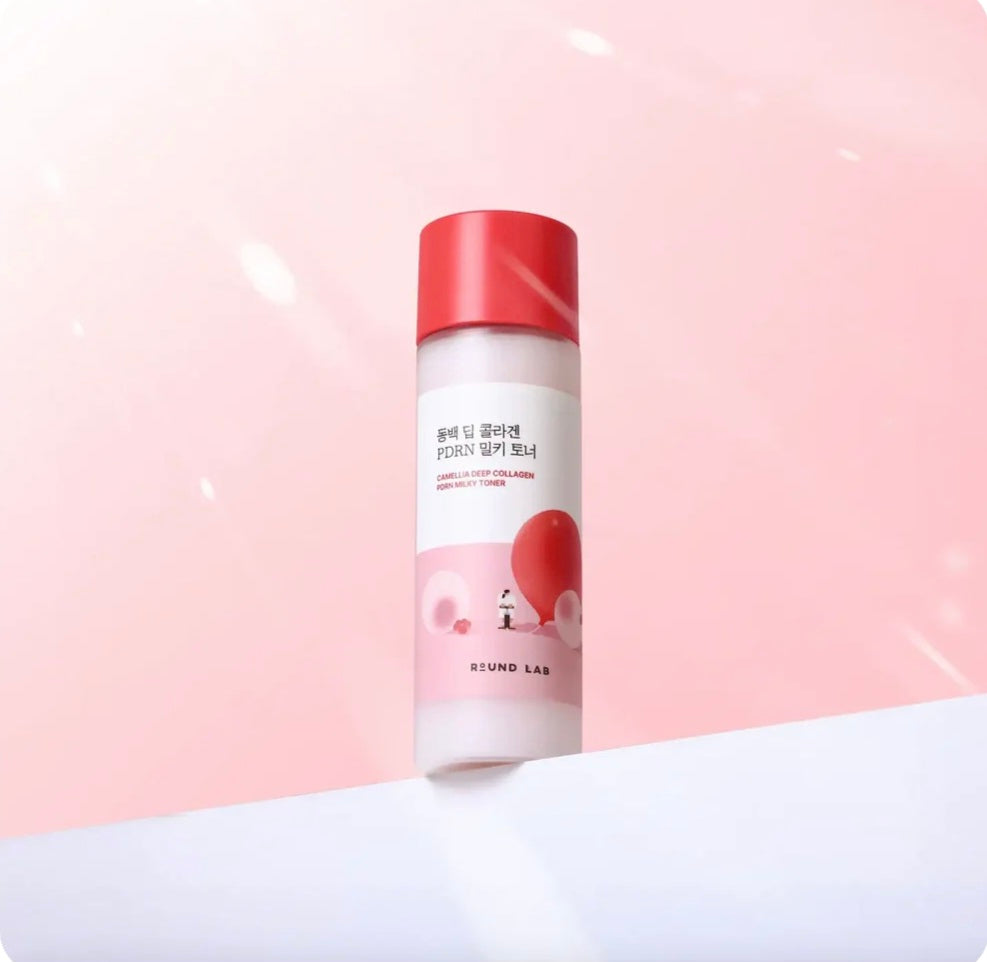 [K-beauty] Round LAB Camellia DEEP COLLAGEN PDRN Milky Toner 150ml