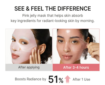 [K-beauty] Medicube PDRN PINK Collagen GEL Mask (4ea)