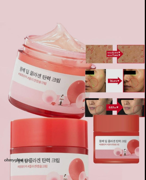 [K-beauty] Round LAB CAMELLIA Deep COLLAGEN CREAM 50ml