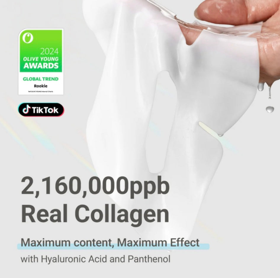 [K-beauty] SUNGBOON EDITOR Deep Collagen Hyalu-B5 Hydrating Mask (sbedt) 37g*4ea