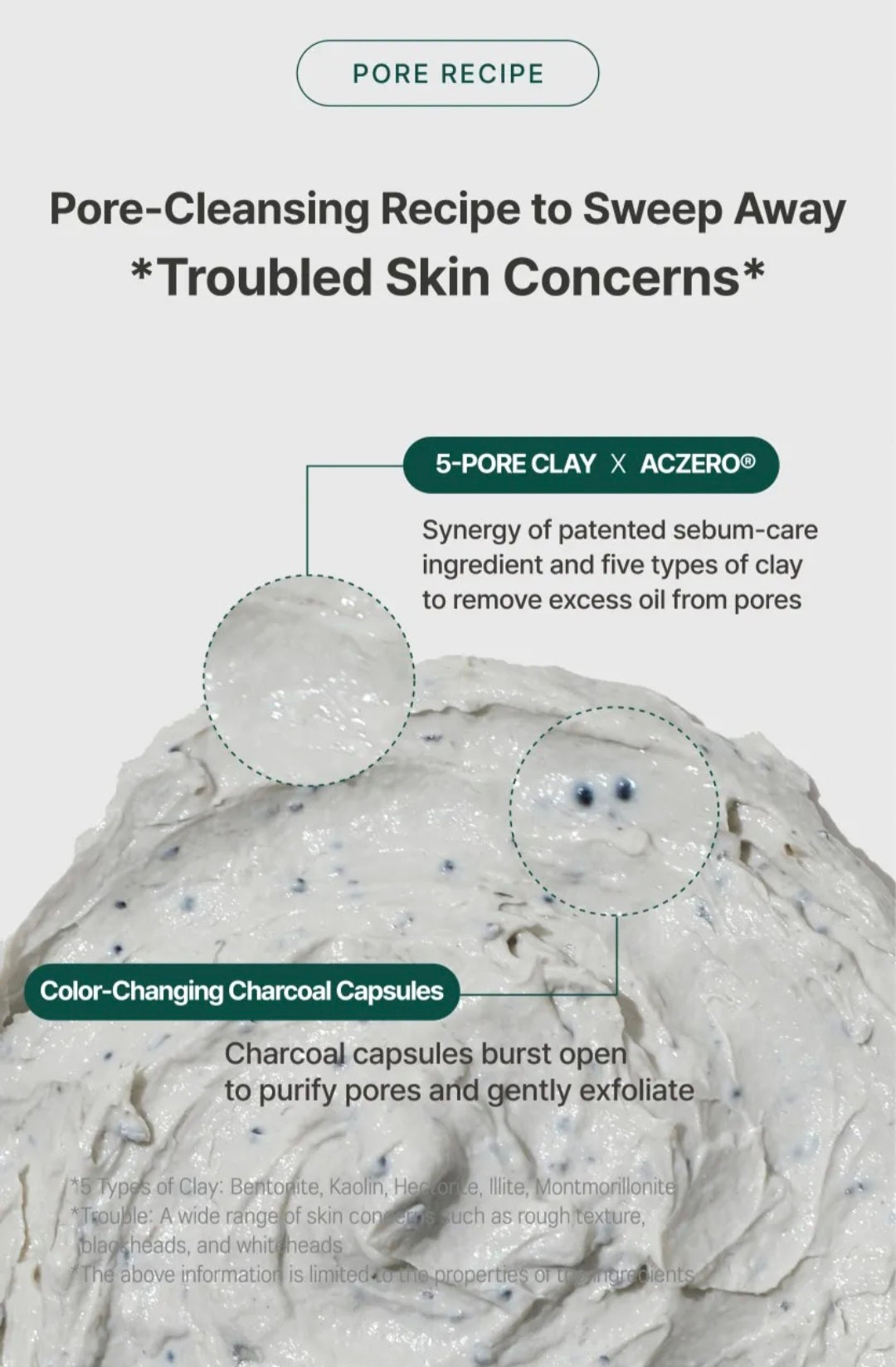 [K-beauty] Round LAB PINE CICA DEEP PORE CLAY MASK Cleanser 150ml