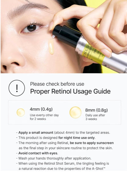 [K-beauty] Celimax RETINOL SHOT Tightening SERUM 30ml (for Firm Skin)