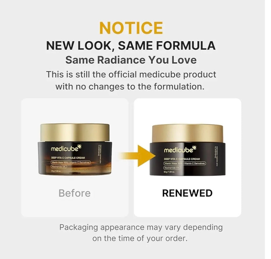 [K-beauty] Medicube Deep VITA C CAPSULE CREAM