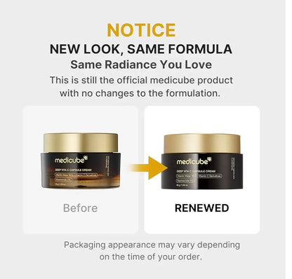 [K-beauty] Medicube Deep VITA C CAPSULE CREAM