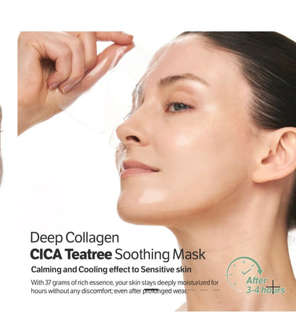 [K-beauty] SUNGBOON EDITOR Deep Collagen Cica Teatree Soothing Mask (sbedt) 37g*4ea