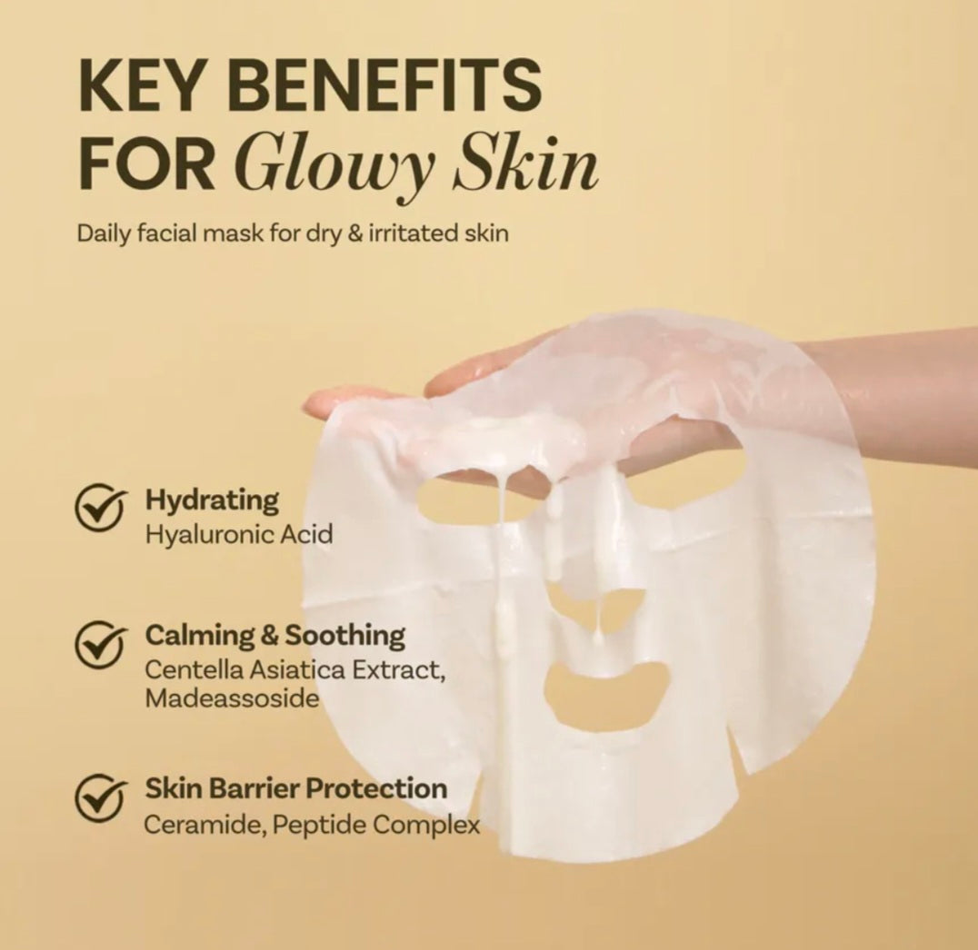 [K-beauty] ONGREDIENTS SKIN BARRIER CALMING MASK (6 sheets)