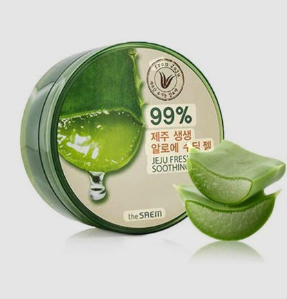 [K-beauty] the SAEM 99% JEJU FRESH ALOE SOOTHING GEL