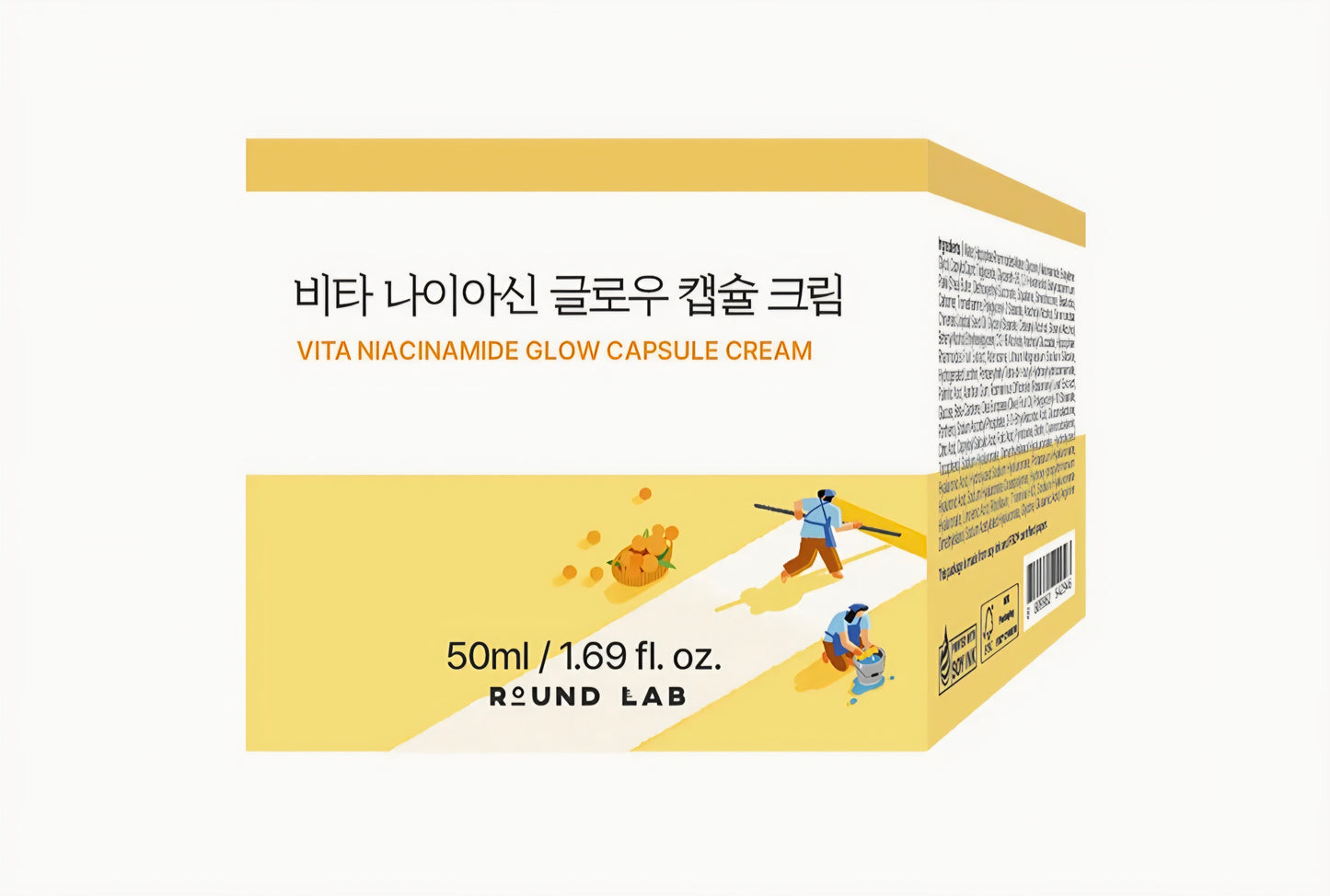 [K-beauty] Round LAB VITA NIACINAMIDE GLOW CAPSULE Cream  50ml