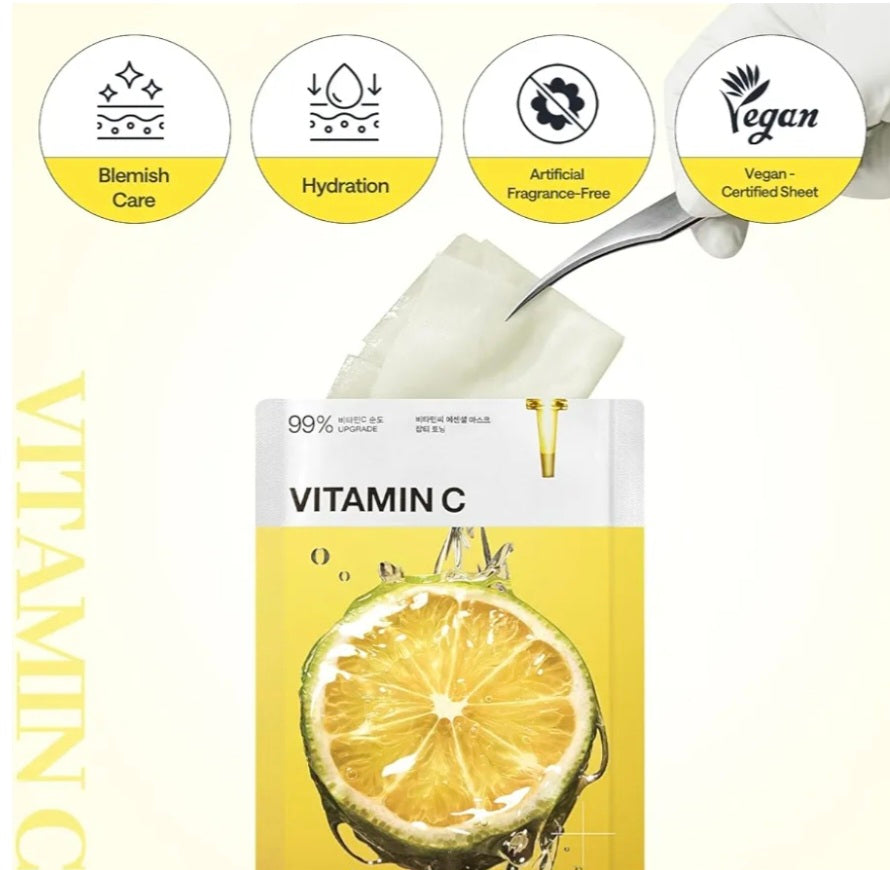 [K-beauty] Medheal Vitamin C Essential Mask_Blemish (10sheets)