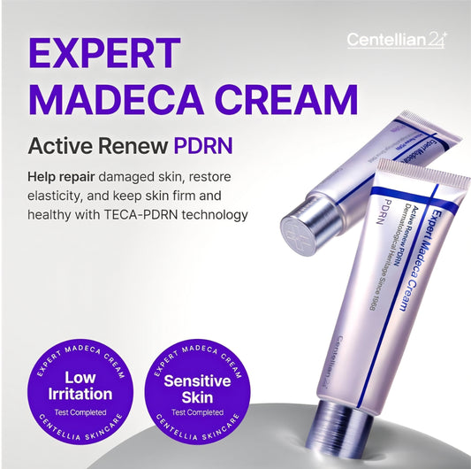 [K-beauty] Centellian 24+ Expert Madeca Cream Active Renew PDRN (TECA/PDRN/ PANTHENOL) 50ml