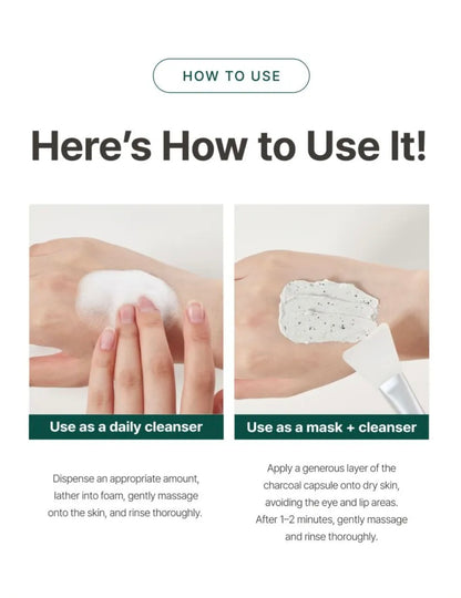 [K-beauty] Round LAB PINE CICA DEEP PORE CLAY MASK Cleanser 150ml