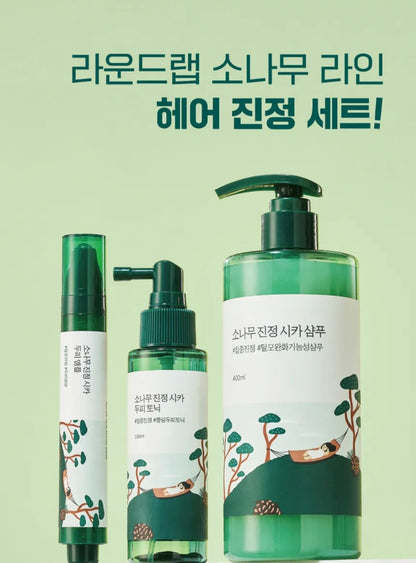 [K-beauty] Round LAB PINE CALMING CICA Shampoo 400ml