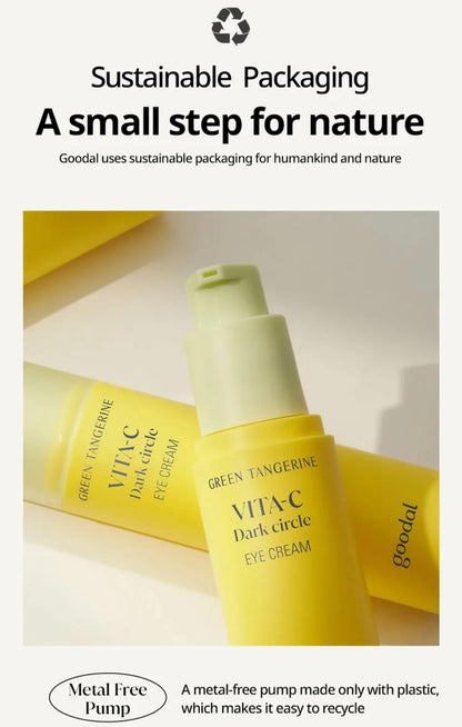 [K-beauty] Goodal Green Tangerine VITA-C Dark Circle EYE CREAM