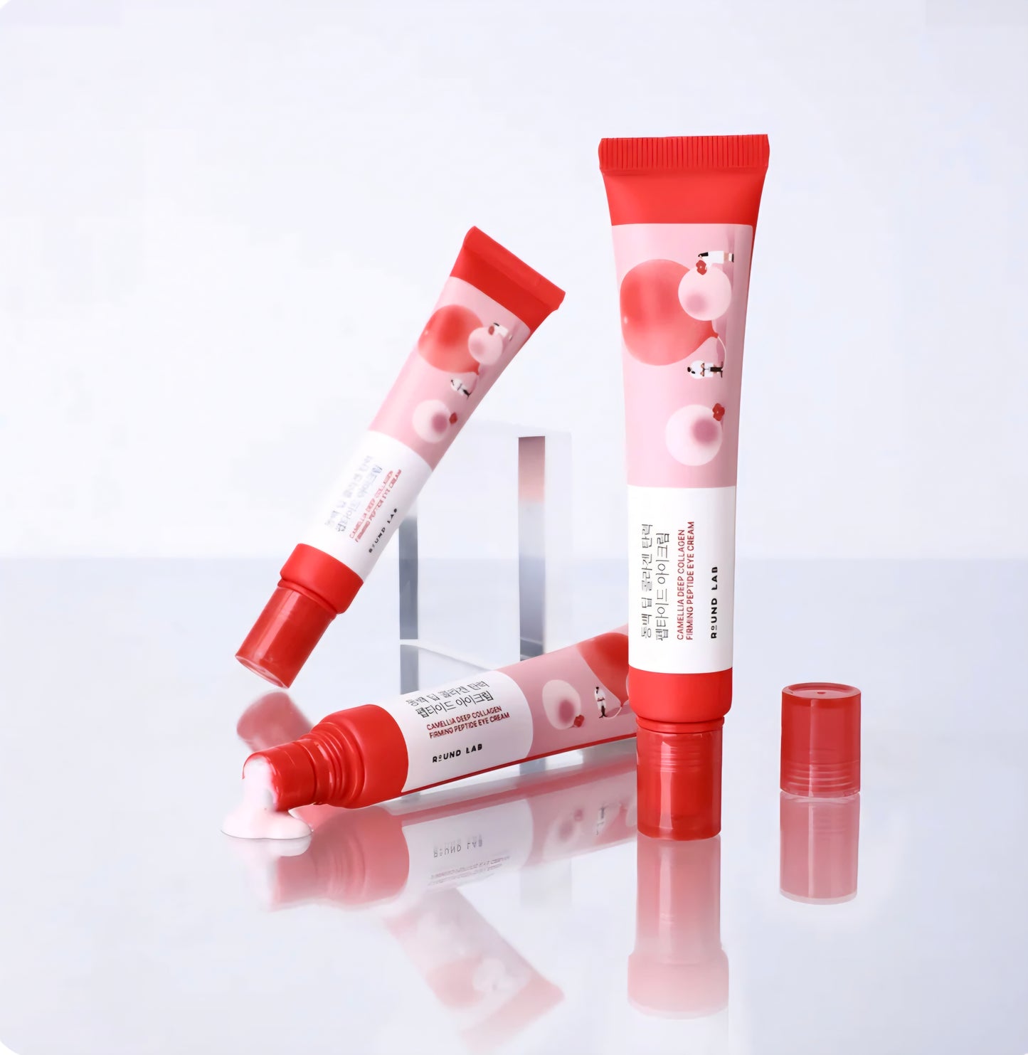 [K-beauty] Round LAB Camellia DEEP COLLAGEN FIRMING Peptide EYE CREAM 30ml