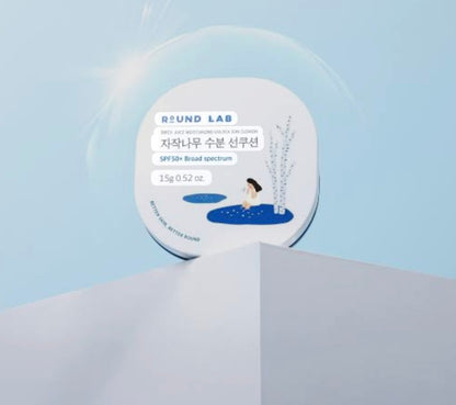 [K-beauty] Round LAB Birch Juice Moisturizing SUN CUSHION 15g (**FLASH OFFER**)