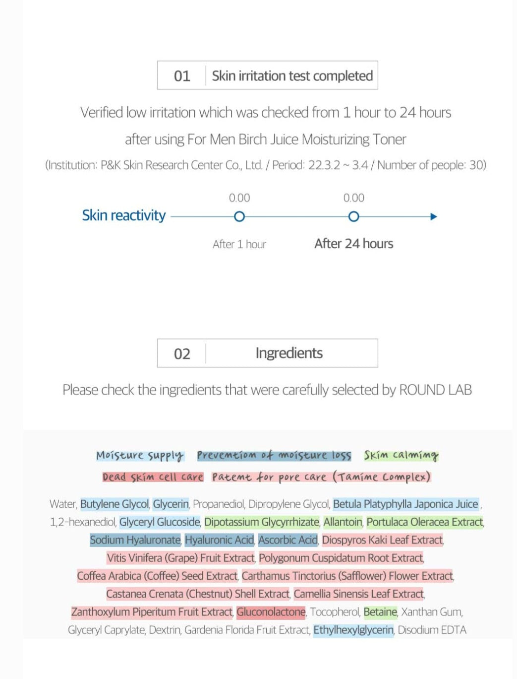 [K-beauty] Round LAB FOR MEN Birch Juice Moisturizing TONER 200ml