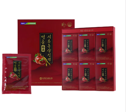[Korean Red Ginseng] Premium Pomegranate & Korean Red Ginseng Extract (60ml*30 pouches)