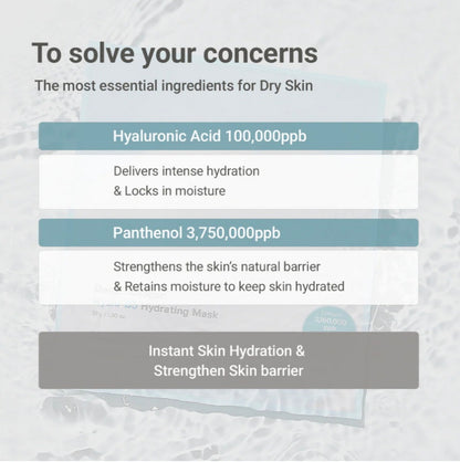 [K-beauty] SUNGBOON EDITOR Deep Collagen Hyalu-B5 Hydrating Mask (sbedt) 37g*4ea