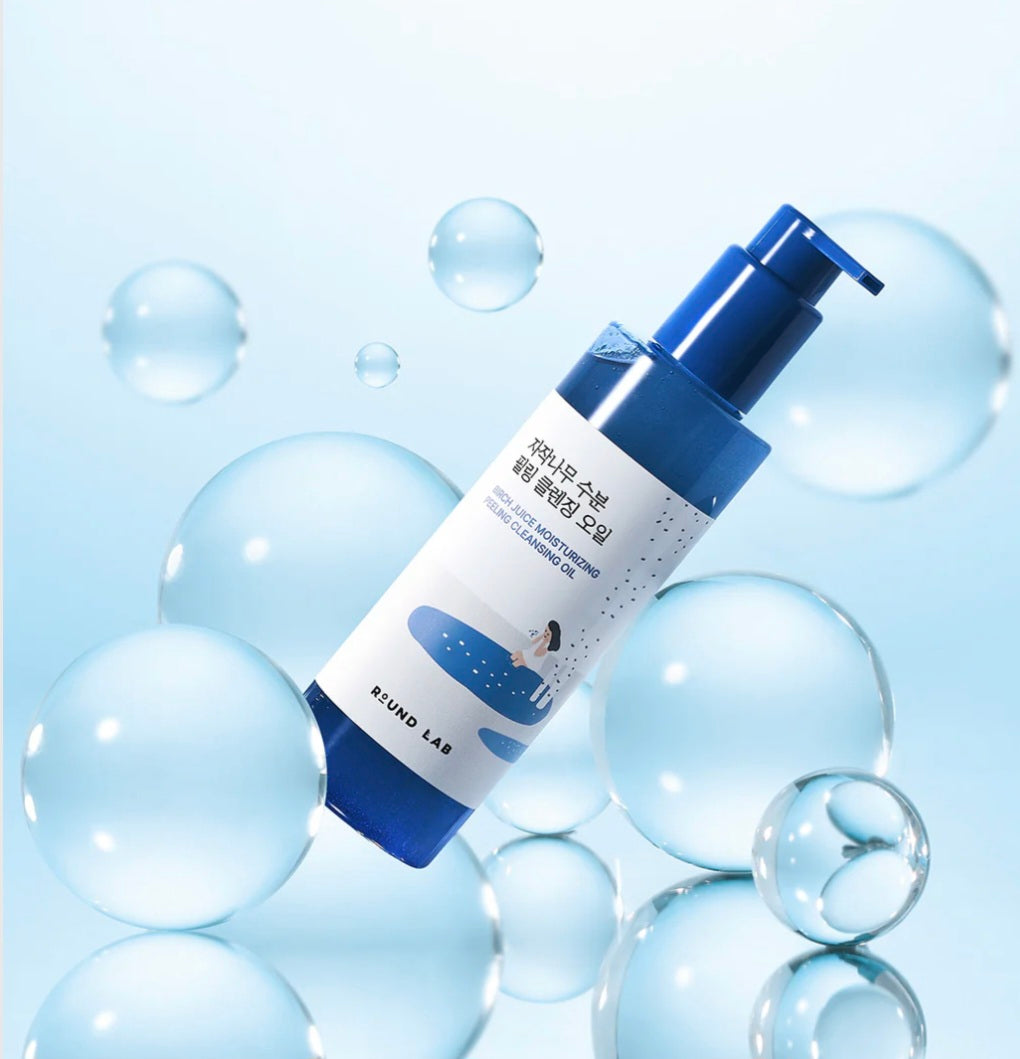 [K-beauty] Round LAB Birch Juice Moisturizing Peeling Cleansing Oil 200ml