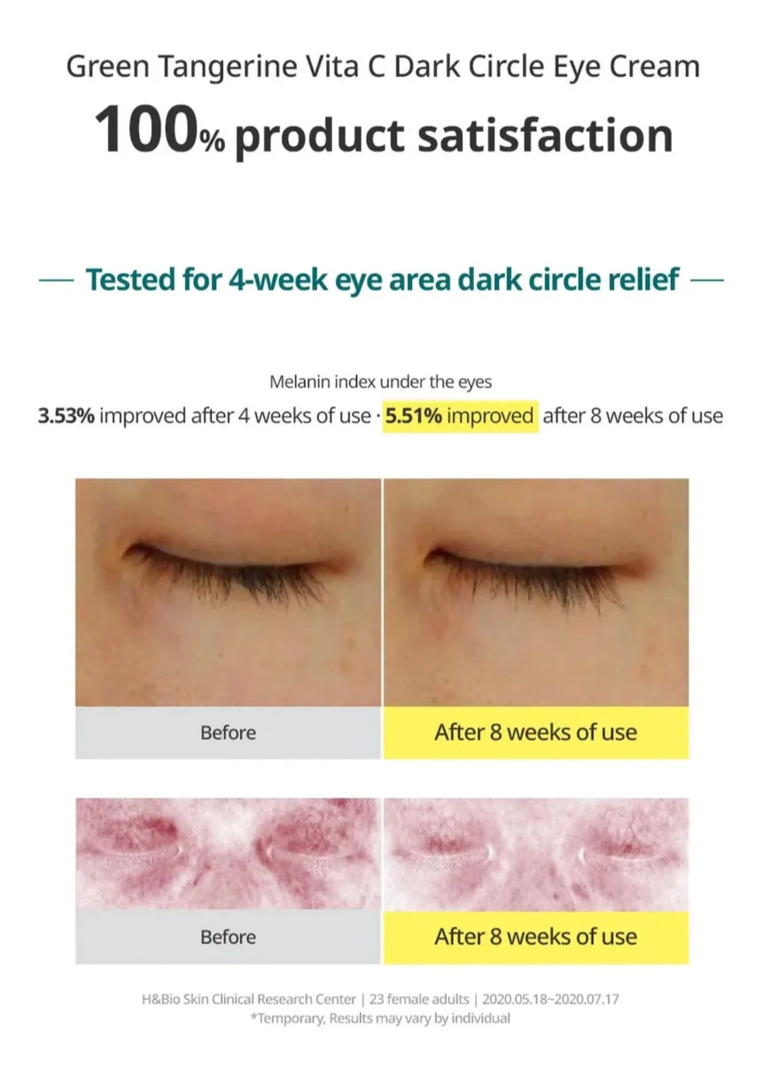 [K-beauty] Goodal Green Tangerine VITA-C Dark Circle EYE CREAM