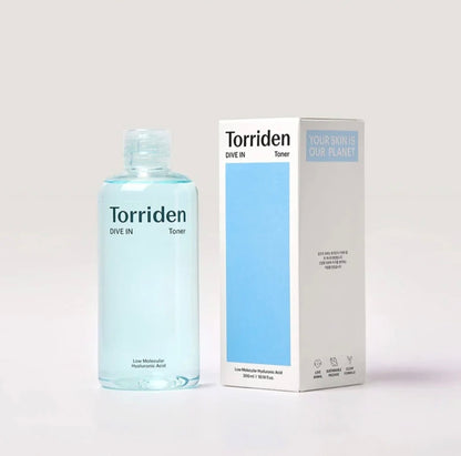 [K-beauty] Torriden Low Molecular Hyaluronic Acid DIVE IN TONER 300ml