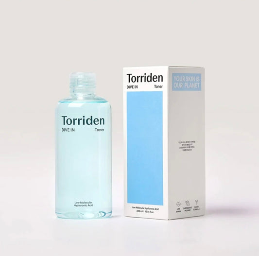 [K-beauty] Torriden Low Molecular Hyaluronic Acid DIVE IN TONER 300ml