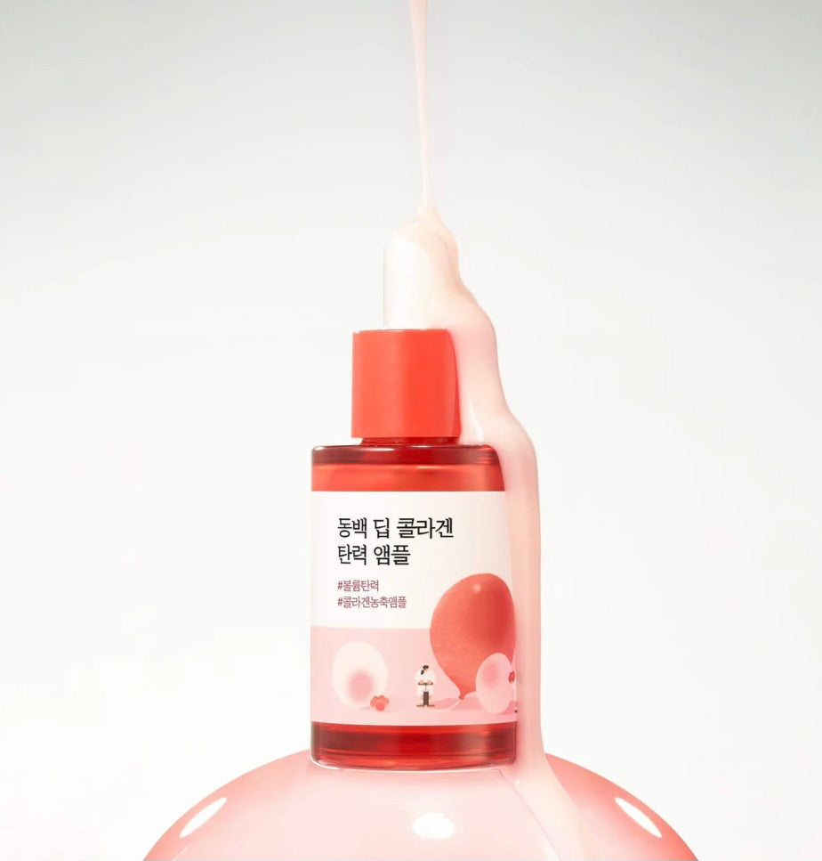 [K-beauty] Round LAB Camellia DEEP COLLAGEN FIRMING AMPOULE