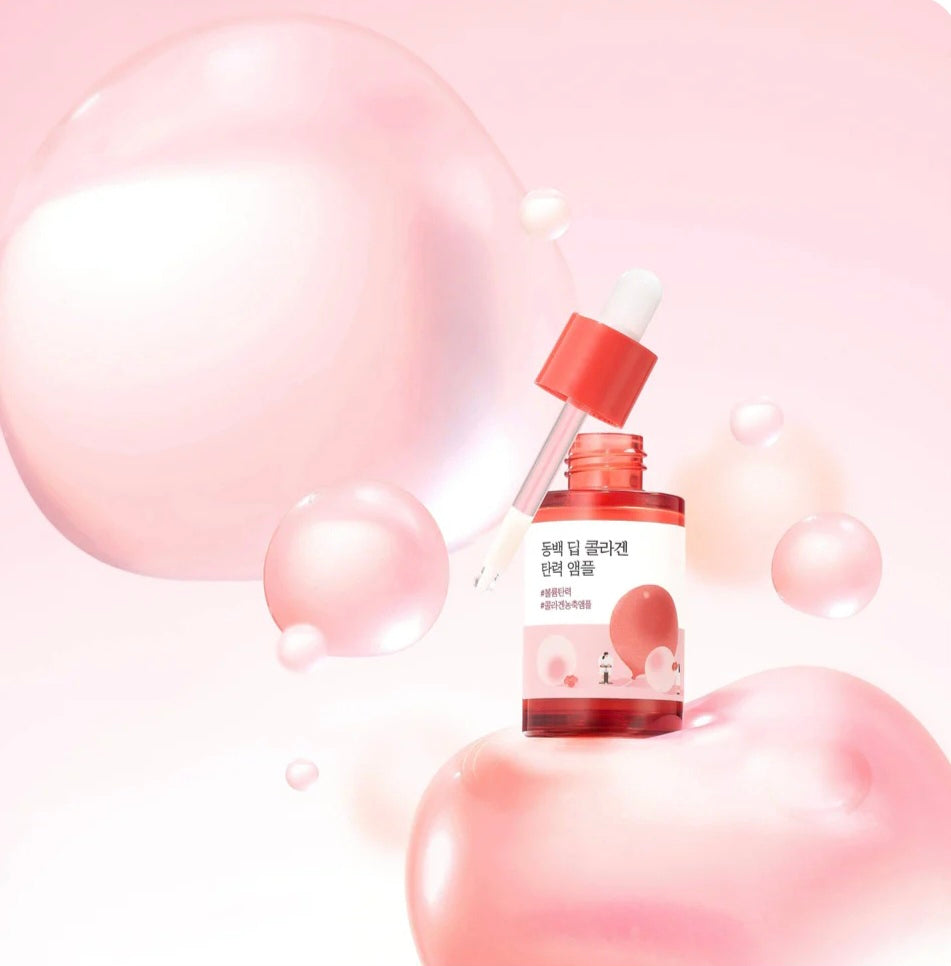 [K-beauty] Round LAB Camellia DEEP COLLAGEN FIRMING AMPOULE