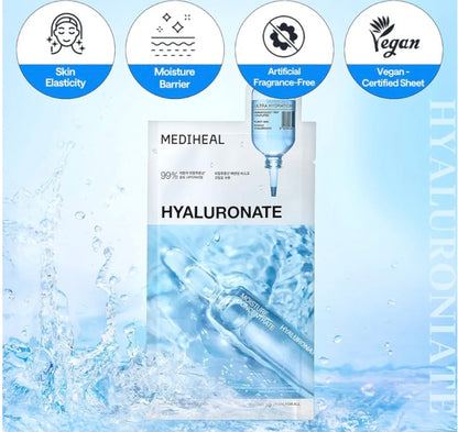 [K-beauty] Medheal Essential Hyaluronate Mask_Ultra-hydrating (10sheets)