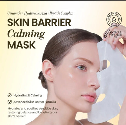 [K-beauty] ONGREDIENTS SKIN BARRIER CALMING MASK (6 sheets)