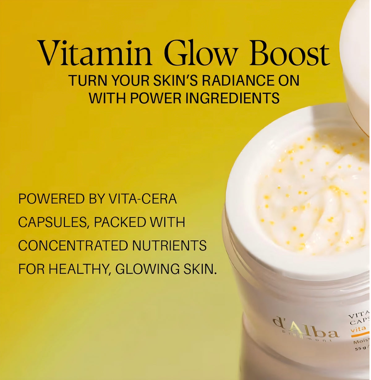 [K-beauty] d'Alba Piedmont Vita toning Capsule Cream 55g