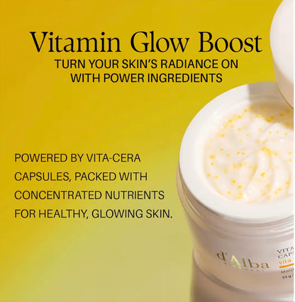 [K-beauty] d'Alba Piedmont Vita toning Capsule Cream 55g