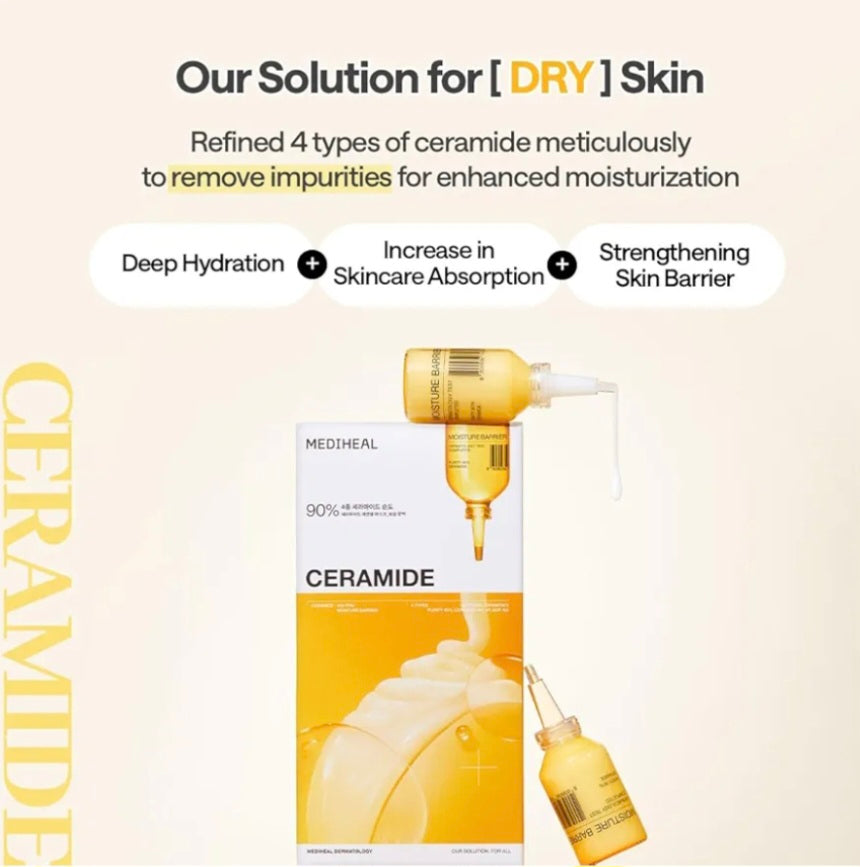 [K-beauty] Medheal Ceramide Essential Moisture Barrier Mask(10sheets)