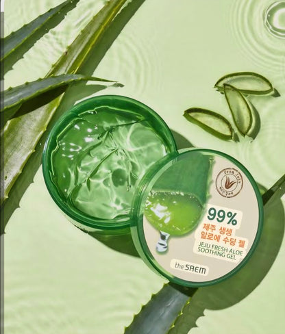 [K-beauty] the SAEM 99% JEJU FRESH ALOE SOOTHING GEL