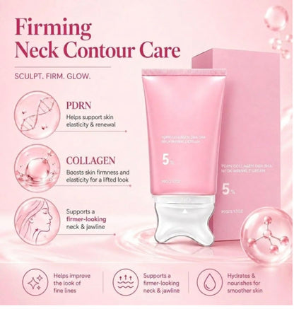 [K-beauty] Medicube  PDRN Collagen GUA SHANeck Wrinkle Cream (5% VOLUFILINE) 90g