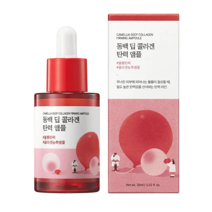 [K-beauty] Round LAB Camellia DEEP COLLAGEN FIRMING AMPOULE