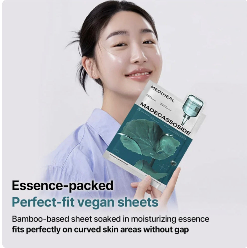 [K-beauty] Medheal Madecassoside Essential Mask_Blemish Repair (10 Sheets)