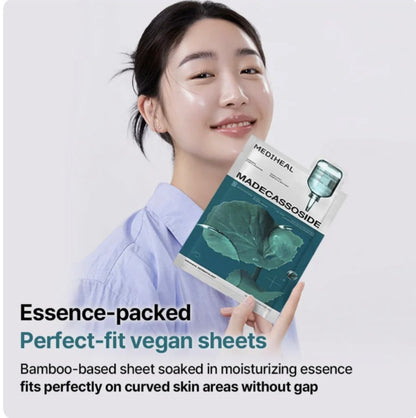 [K-beauty] Medheal Madecassoside Essential Mask_Blemish Repair (10 Sheets)
